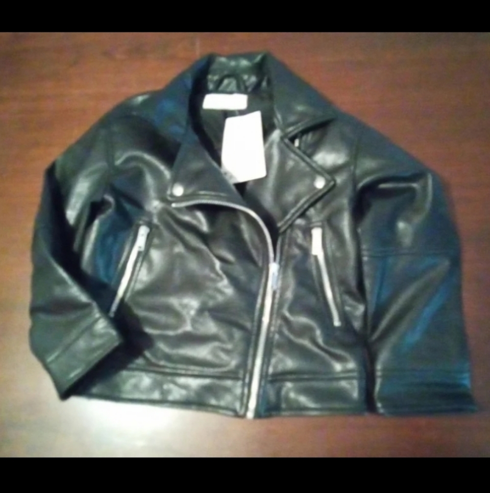 H&M Black Leather Jacket